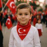 Cumhuriyet Bayramı Kişiye Özel Fular - HZL Craft