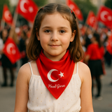 Cumhuriyet Bayramı Kişiye Özel Fular - HZL Craft