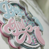 Kişiye Özel Cake Topper Pasta Süsü - HZL Craft